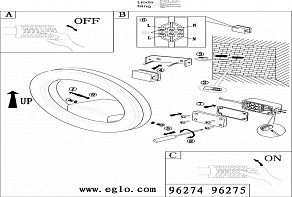Светильник на штанге Eglo Emollio 96274