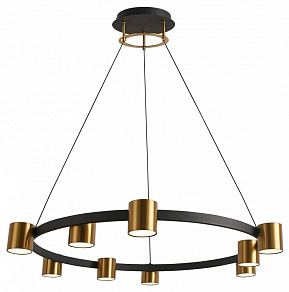Подвесной светильник Natali Kovaltseva LOFT LED LED LAMPS 81129/7C BRASS BLACK