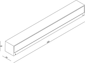 Накладной светильник Deko-Light Linear I Single 731096