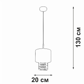 Подвесной светильник Vitaluce V5810 V5810-0/1S