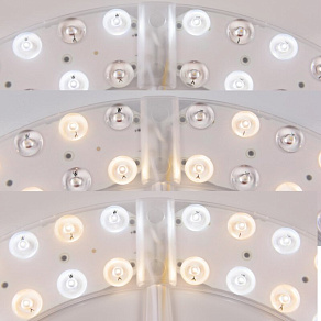 Потолочная люстра Bohemia Ivele Crystal 1901 19011/55IV/LED-DIM Ni