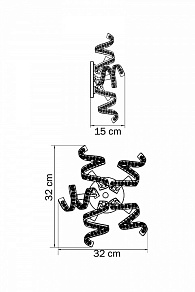 Бра Lightstar Spider 742654