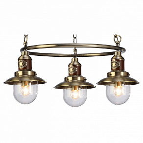 Подвесная люстра Arte Lamp Sailor A4524LM-3AB