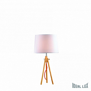 Настольная лампа декоративная Ideal Lux York YORK TL1 BIG WOOD