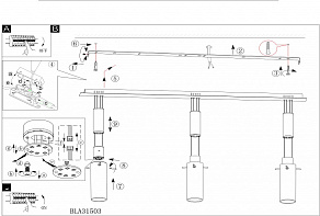 Подвесной светильник Eglo Aggius 31503