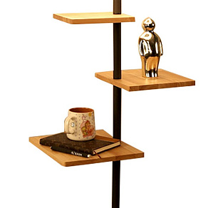 Торшер с полкой Kink Light Севилья 7097