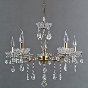 Подвесная люстра ILLUMICO CASTOR IL0265-5PSQ-24 AB CASTOR
