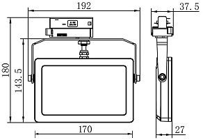 Светильник на штанге Deko-Light Flood 707030