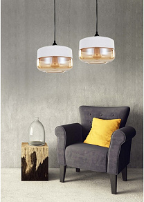 Подвесной светильник LUMINA DECO Barlet LDP 6808 WT+TEA