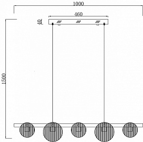 Подвесной светильник Stilfort Relux 4008/02/05PL