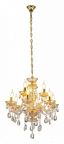 Подвесная люстра LUMINA DECO Eliza LDP 7025-6+3 GD