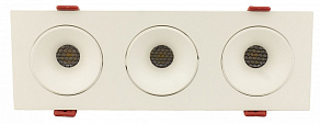 Встраиваемый светильник AM-Group AM480 AM480-3 WH+WH 23,1W
