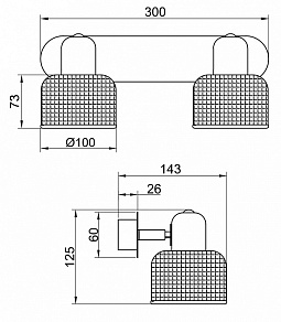 Спот Freya Debora FR5344-WL-02-CH