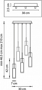 Подвесной светильник Lightstar Cilino 756052