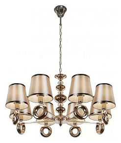 Подвесная люстра iLamp Brooklyn P2401-8 Nickel