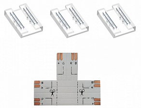 Соединитель лент T-образный жесткий Apeyron Electrics  09-98