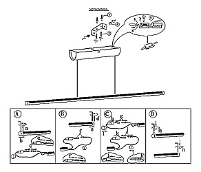 Подвесной светильник Globo Fenja 68048-12H