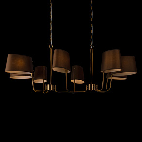 Подвесная люстра Loft it Hilton 10527/8 Brass