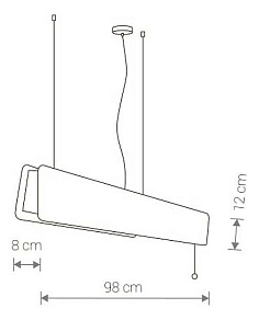 Подвесной светильник Nowodvorski Oslo LED 9315