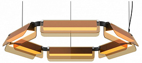 Подвесная люстра Maytoni Flat MOD296PL-L40BC3K