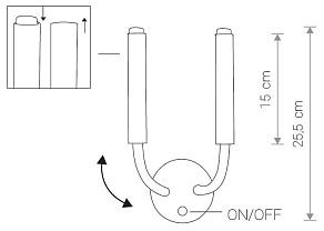 Бра Nowodvorski Stalactite 8354