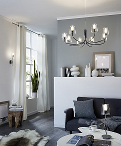 Настольная лампа декоративная Eglo Noventa 95008