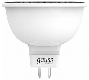 Лампа светодиодная Gauss Basic GU5.3 6.5Вт 3000K 1013517