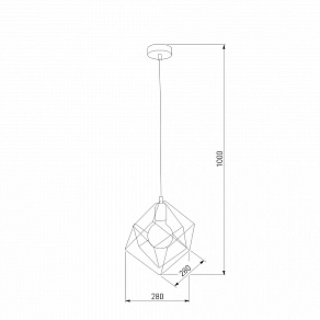 Подвесной светильник TK Lighting Alambre 2596 Alambre