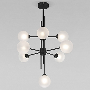 Люстра на штанге Eurosvet Volver 50383 черный Smart