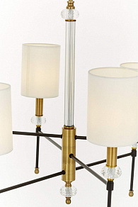 Люстра на штанге LUMINA DECO RODEZIO LDP 1229-6-NF MD