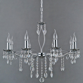 Подвесная люстра ILLUMICO CASTOR IL0266-8PSQ-24 CR CASTOR