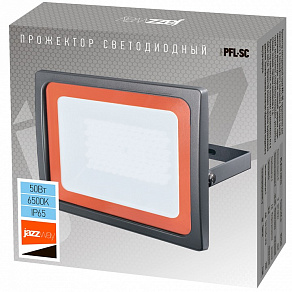 Настенно-потолочный прожектор Jazzway  PFL-SC-50W 6500K IP65