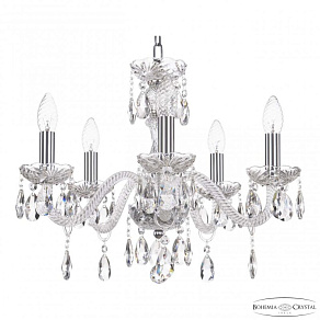 Подвесная люстра Bohemia Ivele Crystal 117 117/5/165 Ni