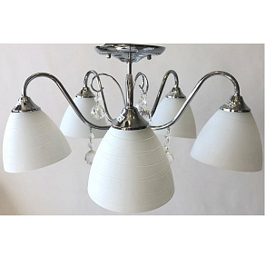 Люстра на штанге Imex MD.0293 MD.0293-5-S CH