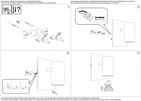 Спот Ideal Lux Spot SPOT AP1 BIANCO