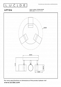 Спот Lucide Upton 57900/13/65