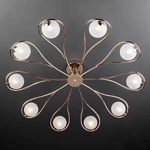 Люстра на штанге Eurosvet Camomile 70089/10 золото