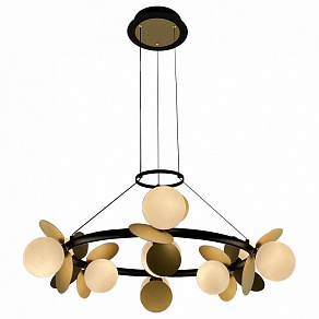 Подвесная люстра iLedex Savage C4641-9 MBK+SGD