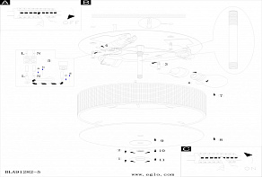 Накладной светильник Eglo ПРОМО Pasteri 96389