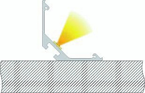 Профиль накладной угловой внутренний Deko-Light  970570