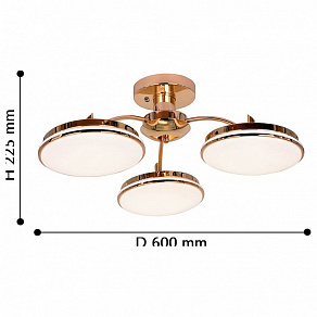 Потолочная люстра F-promo Ledante 2473-3P