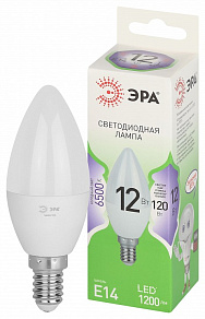 Лампа светодиодная Эра Green Line E14 12Вт 6500K LED B35-12W-865-E14 GL