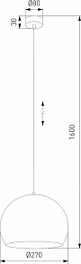 Подвесной светильник TK Lighting Zoe 10168 Zoe
