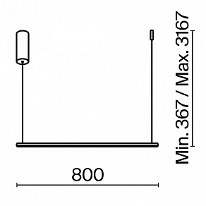 Подвесной светильник Maytoni Halo MOD246PL-L16BSK