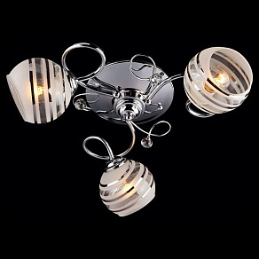 Потолочная люстра Eurosvet 9134 9134/3 хром/белый