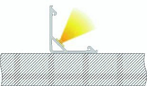 Профиль накладной угловой внутренний Deko-Light  970561