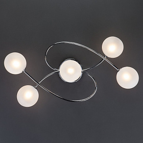 Люстра на штанге Eurosvet Justin 30134/5 хром