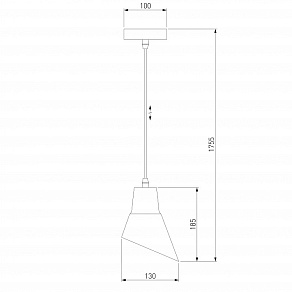 Подвесной светильник Eurosvet Nook 50069/1 белый