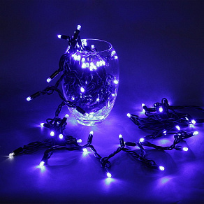 Гирлянда Нить Sneha  A-026A BL/W FLASH