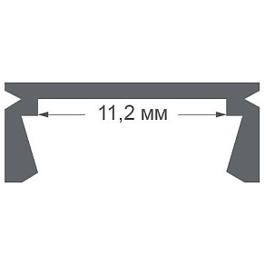 Профиль накладной Apeyron Electrics  08-05-01Ч